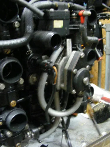 Miniatura 3 de Bomba de combustible profesional marina, reemplazo no engrasante V6 60 grados Johnson/Evinrude de VRO