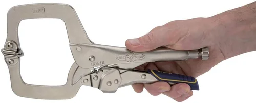 Miniatura 7 de IRWIN VISE-GRIP - Alicates de soldadura, liberación rápida, abrazadera en C con almohadillas giratorias, 11 pulgadas (IRHT82586)