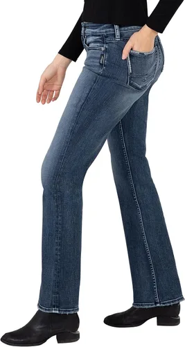 Miniatura 2 de Silver Jeans Co. Women's Elyse Mid Rise Slim Bootcut Jeans