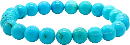 Miniatura 320 de Amazing Gemstone Pulsera de cristal para mujeres y hombres, pulsera de cristal curativo de protección, pulsera elástica con cuentas de piedras
