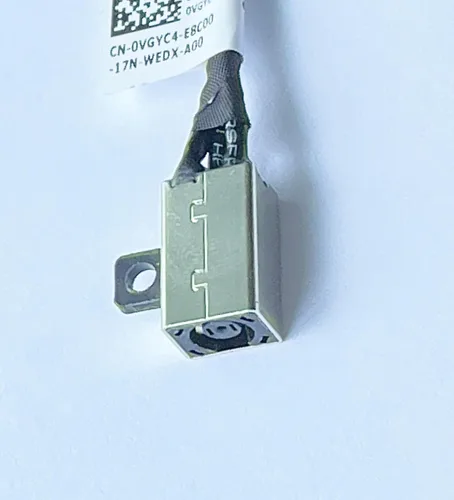 Miniatura 3 de Cable de carga DC Power Jack Cable de repuesto para Dell Inspiron 7506 2 en 1 7300 7306 7500 7506 M4GJ3 0M4GJ3 450.0JY0C.0001 450.0KD0D.0041