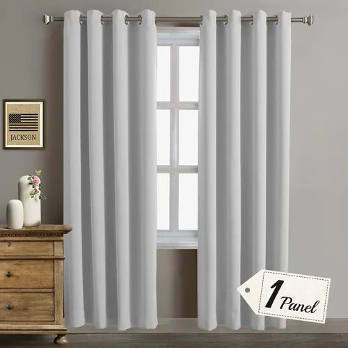 Miniatura 24 de Rose Home Fashion Cortinas opacas para puerta corrediza, oscurecimiento de la habitación, cortinas con aislamiento térmico para sala de estar