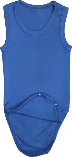 Miniatura 4 de ToBeInStyle Paquete de 4 mamelucos de una pieza con camiseta sin mangas para bebé niño