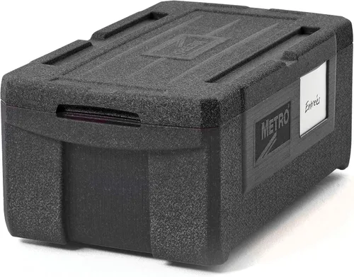 Miniatura 12 de Metro Mightylite ML180XL Transportador de Alimentos Aislado de Carga Superior - Transportador de Bandejas Multipropósito de Grado Profesional, Negro
