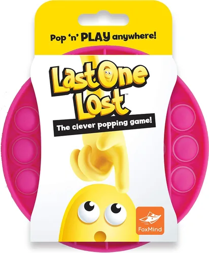 Foxmind The Original and Ingenious Last One Lost Tactile Game. Part of The Go Pop! Line Hot Pink Rosa