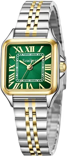 Miniatura 8 de Classic Relojes cuadrados de mujer con números romanos, de vestir, informal