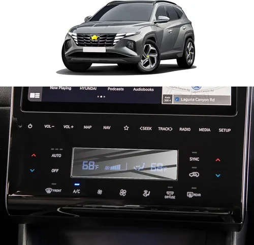 Miniatura 15 de SKTU Protector de pantalla para Hyundai Tucson 2023 2024 de 8 pulgadas para Hyundai Tucson/Hyundai Santa Cruz 2022 2022 2023 2024