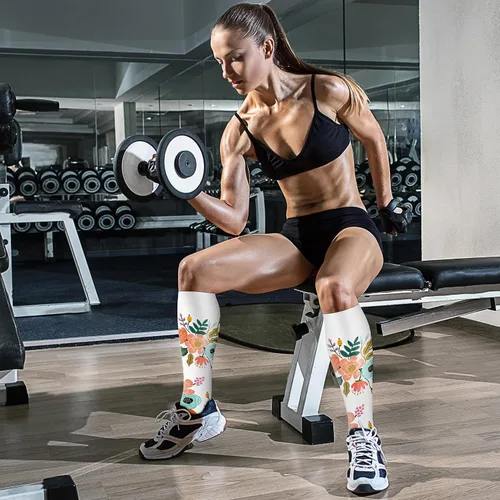 Miniatura 157 de CHARMKING - Calcetines de compresión para mujeres y hombres (3 pares), 15-20 mm Hg, el mejor apoyo para atletismo, running o ciclismo, mejora