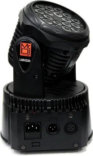Miniatura 9 de MR DJ USA - LMH230 100W RGBW 18-LED Cabeza móvil DJ Luz
