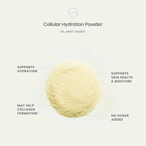 Miniatura 3 de Perelel Polvo de hidratación, suplemento de electrolitos con colágeno y ácido hialurónico, sabor a limonada de mango, sin soja y gluten, sin OMG