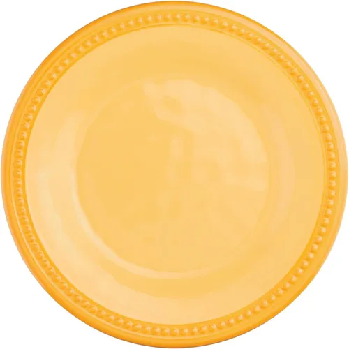 Miniatura 3 de UP UPware - Platos redondos de postre de melamina con cuentas, platos pequeños para servir, para aperitivos, aperitivos y guarniciones, amarillo, 6