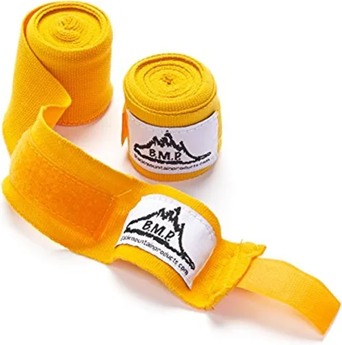 Mano Productos de montaña profesional para boxeo y artes marciales mixtas, color negro – Muñequeras