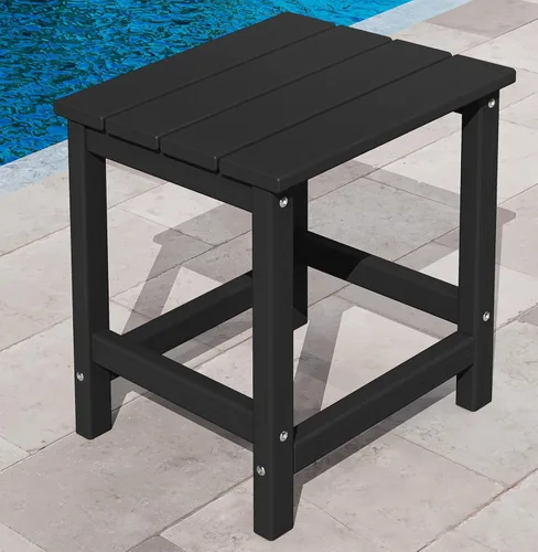 Miniatura 50 de KINGYES Mesa auxiliar doble, mesa auxiliar Adirondack- Aruba