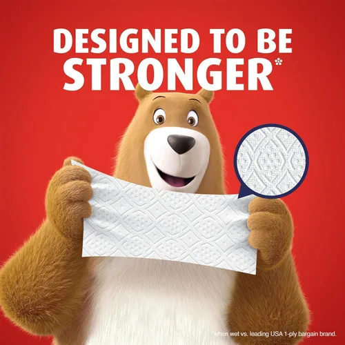 Miniatura 3 de Charmin Papel higiénico ultra fuerte y limpio, 24 megarrollos familiares = 120 rollos regulares