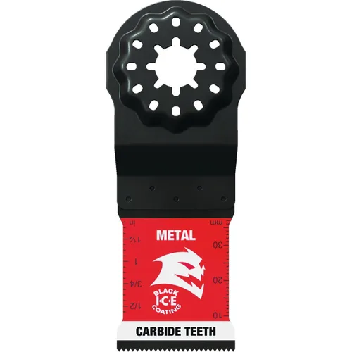 Miniatura 7 de Diablo Amped Steel Demon Starlock - Hoja oscilante de dientes de carburo para metal, ancho de corte de 1-1/4 pulgadas, profundidad de corte de 1-1/2