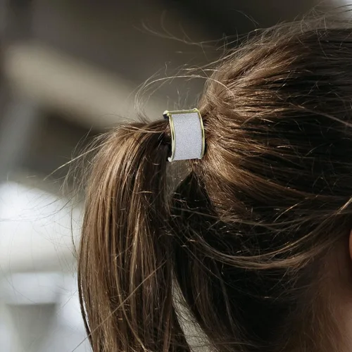 Miniatura 9 de KALLORY 6 piezas de cola de caballo para el cabello, con diamantes de imitación, ligas elásticas para el cabello, accesorios para el cabello