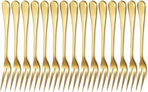 Miniatura 8 de Tenedores de Acero Inoxidable de Cangrejo Negro, Tenedor Escargot de 2 Puntas para Degustar Aperitivos, Tenedores Portátiles para Cóctel, Ensalada