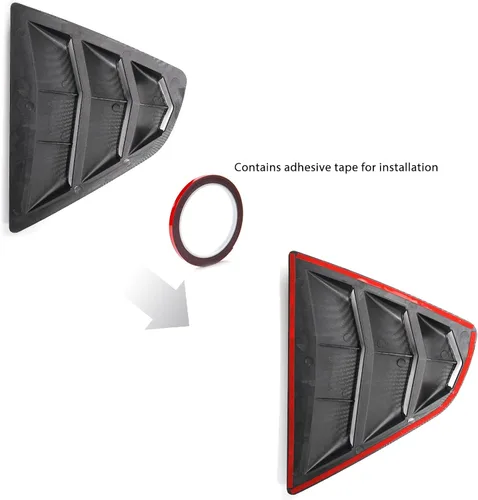 Miniatura 6 de CKE Compatible con Toyota Camry 2024 2023 2022 2021 2020 2019 2018 Accesorios (No se ajusta a 2025+) Rejillas laterales traseras deportivas