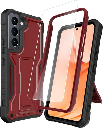 Miniatura 21 de Funda para Samsung Galaxy S22 Ultra 5G (no es compatible con teléfonos no Plus o Plus), protección de grado militar a prueba de golpes, soporte Azul