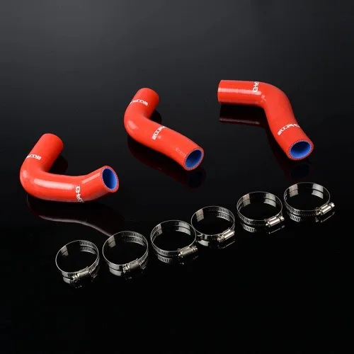 Miniatura 7 de PIT66 Kit de manguera de radiador de silicona, compatible con Mazda Miata Mx5 1994-1997 1.8l Na8c Bpze negro con abrazaderas