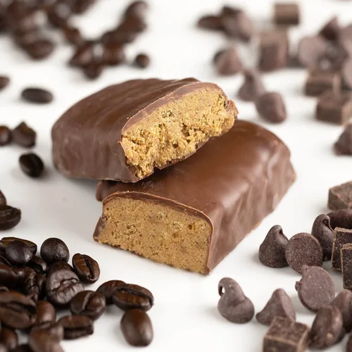 Miniatura 2 de PROBAR - Barra de PROTEÍNA, Café Crujiente, Sin OGM, Sin Gluten, Saludable, A Base de Plantas, Ingredientes de Alimentos Integrales, Energía Natural