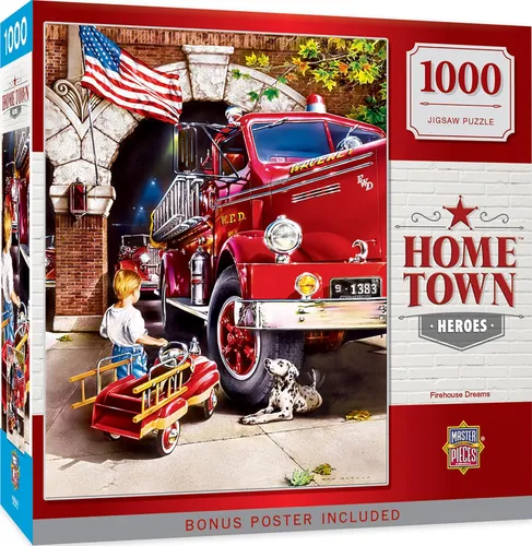 Miniatura 9 de MasterPieces Rompecabezas de 1000 piezas para adultos, familia o jóvenes, fuego y rescate - 19.25 x 26.75 pulgadas