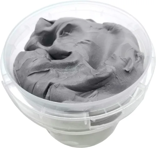 Miniatura 2 de Arcilla de modelado Air Dry de 10.5 onzas, arcilla mágica ultraligera, masa de moldura para bricolaje, colores primarios para niños, kit de Gris