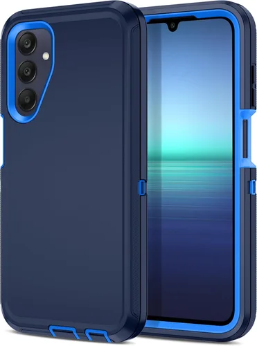 Miniatura 14 de I-HONVA Funda para Samsung Galaxy A52 5G a prueba de golpes, a prueba de polvo y caídas, 3 capas de protección de cuerpo completo