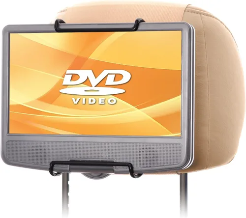 Soporte para reposacabezas de coche para reproductor de DVD portátil, compatible con pantalla giratoria y reproductor de DVD portátil estilo