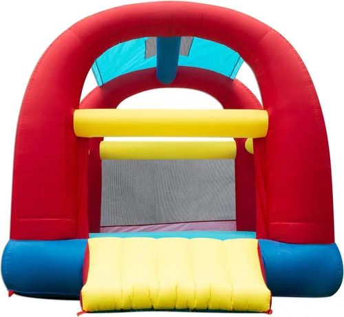 Miniatura 9 de Banzai Bounce 'N' Slide Cool Canopy - Casa inflable para interiores y exteriores con tobogán y soplador