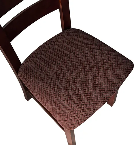 Miniatura 8 de Genina Fundas de asiento impermeables para sillas de comedor, fundas de asiento de silla de comedor, fundas de asiento de cocina, fundas de asiento