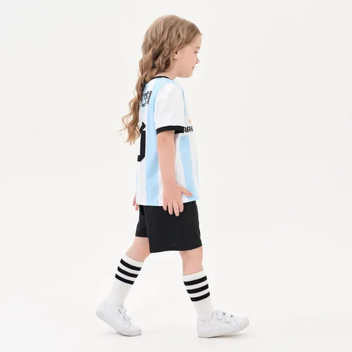 Miniatura 5 de Camisetas de fútbol para niños y niñas, trajes de camiseta de entrenamiento de fútbol para niños y niñas, uniformes
