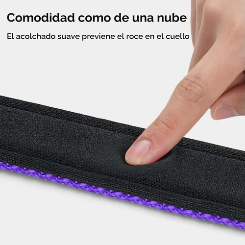 Miniatura 4 de Joytale - Collar reflectante para perro, collar de nailon transpirable con acolchado de neopreno suave para mascotas, ajustable para perros grandes