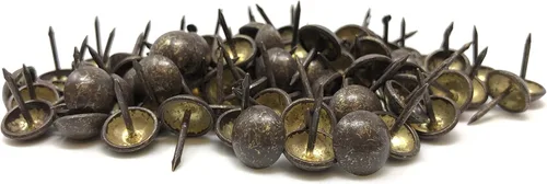 Miniatura 8 de DMSE – Tamaño mayorista 7/16" diámetro (0.433 in) hardware tapicería muebles decorativos Pulgar tachuelas clavos clavos 1000