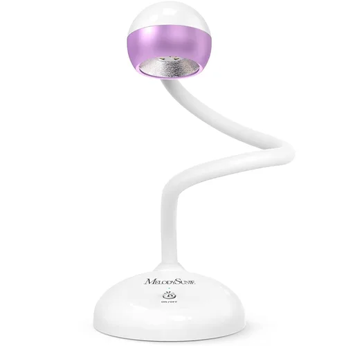Miniatura 9 de MelodySusie Lámpara de uñas UV inalámbrica con cuello de cisne con ángulo de luz ajustable, S-Pro09M 2 en 1, recargable, secado rápido, seca todos