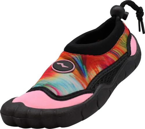 NORTY Zapatos de agua para niños y niñas Calcetines de natación para playa, barco y piscina Diseño Skeletoe Barefoot Esenciales de crucero para