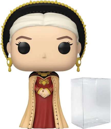 POP House of Dragon - Rhaenyra Targaryen Funko Figura de vinilo (paquete con funda protectora de caja compatible), multicolor, 3.75 pulgadas