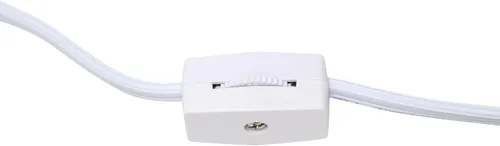 Miniatura 8 de Simple Designs LT2085-OFF Lámpara de mesa de cerámica lineal texturizada color blanco (4 unidades)