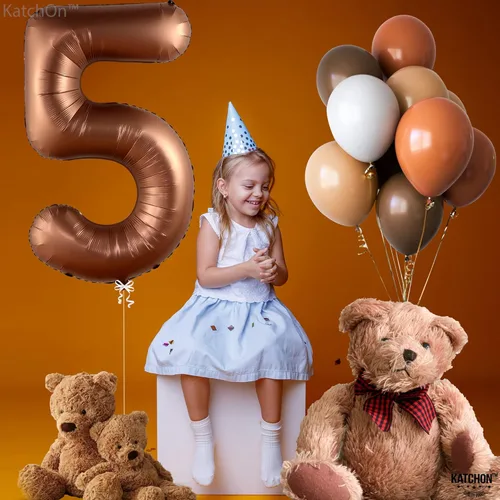 Miniatura 435 de KatchOn, Globo grande azul número 2 de 40 pulgadas Decoraciones de cumpleaños de Baby Shark para niño de 2 años Globo azul número 2 Globo