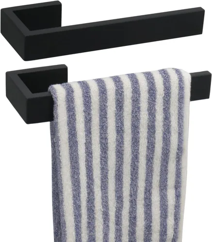 Miniatura 13 de TocTen Portatoallas de Mano/Anillo para Toallas – Colgador de Toallas de Mano para Baño de Acero Inoxidable SUS304 Reforzado, Toallero de Pared