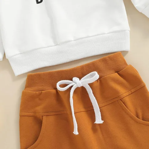 Miniatura 6 de Murnouche Conjunto de ropa de 2 piezas para bebé niño y niño pequeño