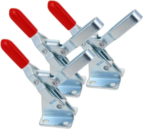 Miniatura 9 de Utoolmart Abrazadera vertical de palanca GH-13005 capacidad de retención rápida de la abrazadera 149.9 lbs de la liberación