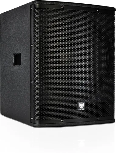 Miniatura 2 de PRORECK SP-15X Gabinete de subwoofer PA DJ activo de 15 pulgadas, 2000 W, P.M.P.O con amplificador de clase D, 3 monitores preestablecidos DSP