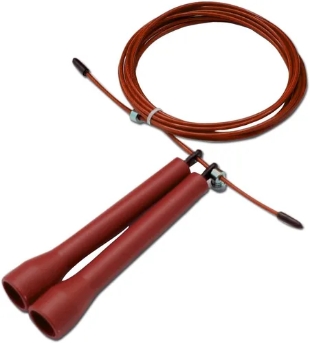 Miniatura 4 de DA VINCI Cuerda de salto de cable ajustable de 10 pies, súper rápida para dobles