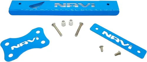 Miniatura 13 de Kit de carenado deportivo de motocicleta (3 piezas) para Honda Navi (negro)