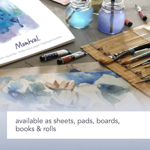 Miniatura 5 de Canson Artist Series - Papel de acuarela Montval, bloc de alambre, 14 x 11 pulgadas, 20 hojas (140 libras/10.58 oz), papel de artista para adultos