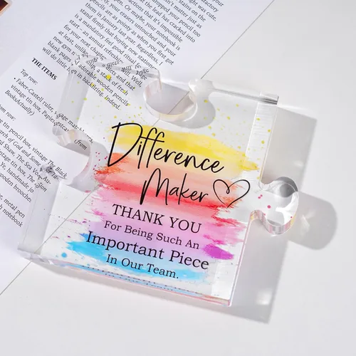 Miniatura 5 de Regalo Marcador de Diferencia Regalos de Agradecimiento para Líder Jefe Empleado Colaborador Profesor Personal Mentor Entrenador Gerente Regalos