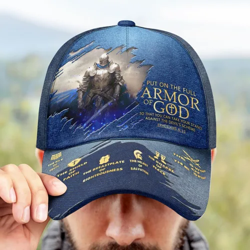 Miniatura 3 de Jesuspirit - Regalos cristianos para hombres - Gorra clásica de la Armadura de Dios - Regalo para papá en el Día del Padre, Gorra clásica del Hombre