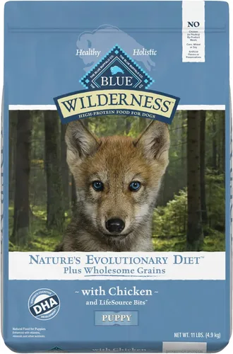 Miniatura 14 de Blue Buffalo Wilderness Puppy - Alimento seco para perros con alto contenido de proteínas con pollo real, sin granos, fabricado en los Estados