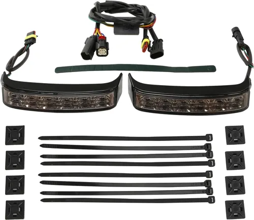 Miniatura 3 de TCT-MOTORPARTS Bolsas LED para alforjas con luz de giro de freno para Harley Electra Road Glide FLHTCU FLHTK FLHTCUL, FLHTKL, FLTRU FLHTKSE FLTRUSE